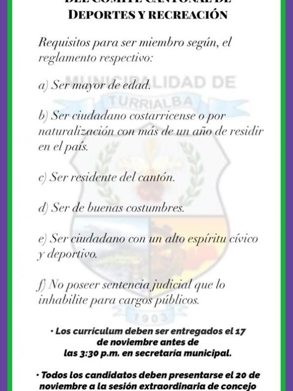 Comite Deportes