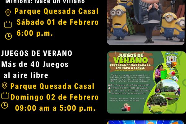Febrero con actividades para toda la familia